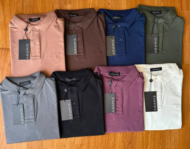 Camisas Polo Tricô Texturada