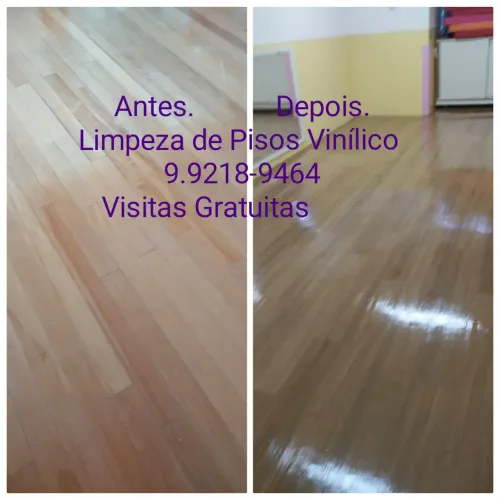 Limpeza de Vinílicos e Paviflex 