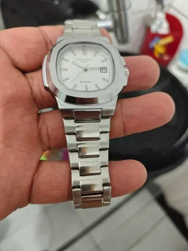 Relógio Automático Masculino Estilo Patek Philippe Nautilus - Design Tiffany & Co.