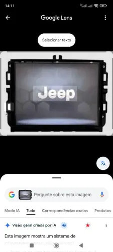 Multimídia original jeep compass 