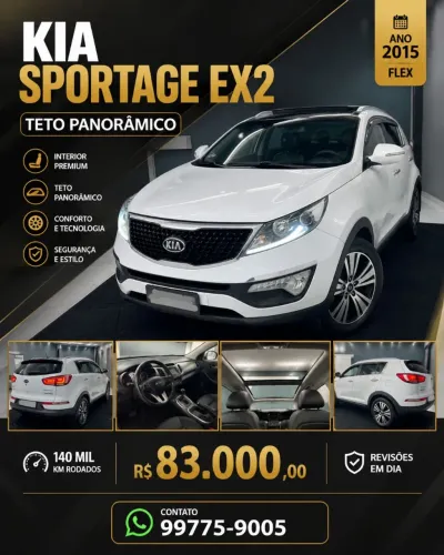Kia Motors Sportage EX 2.0 16v/ 2.0 16V Flex Aut. 2015
