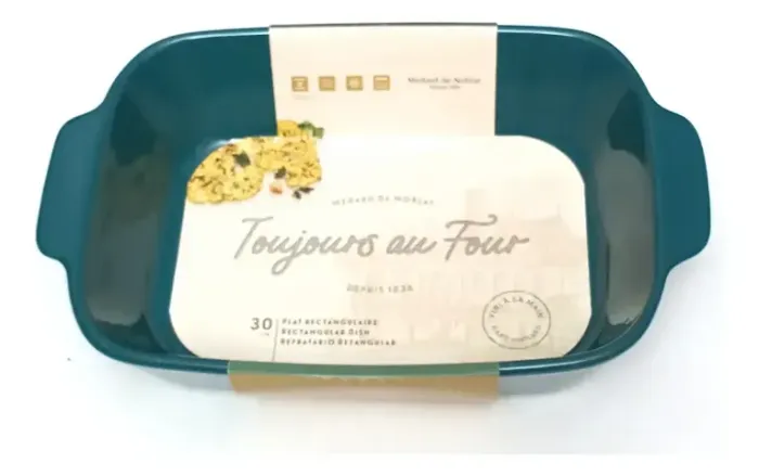 REFRATÁRIO RETANGULAR DE CERÂMICA - MEDARD DE NOBLAT - TERRES DU FOUR