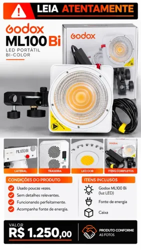 Led godox ML 100 Bicolor