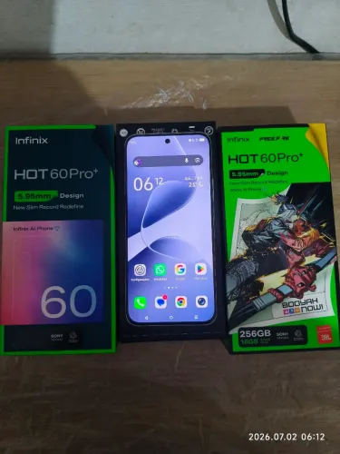 Vendo infinix hot 60 pro plus 40 dias de uso nota fiscal e garantia