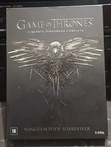 Dvds game of thrones, quarta temporada completa
