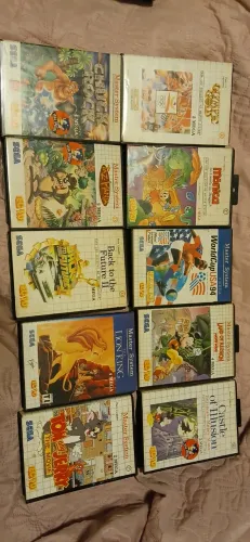 Kit 10 jogos Master system III