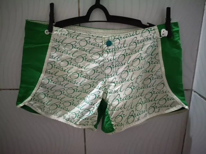 Short Brasil Tactel Feminino N;40