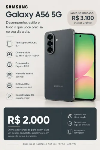 Celular A56