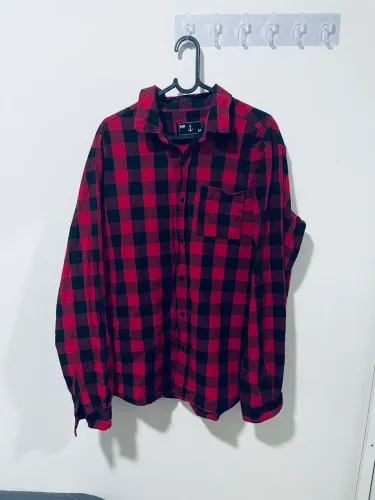 Camisas manga longa xadrez