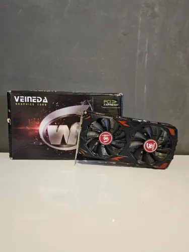 Placa de Vídeo RX 580 8GB 2048SP Veineda