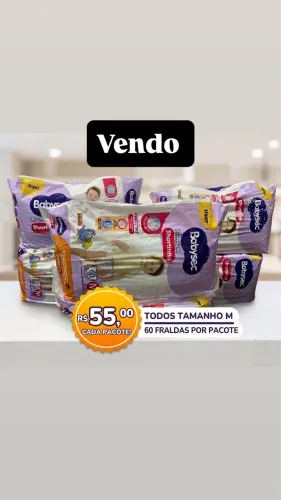 Vendo Fralda BabySec