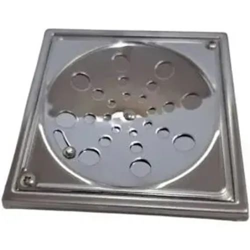 Grelha inox 15x15 com caixilho novas
