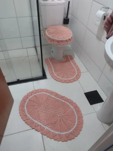 Tapete de crochê