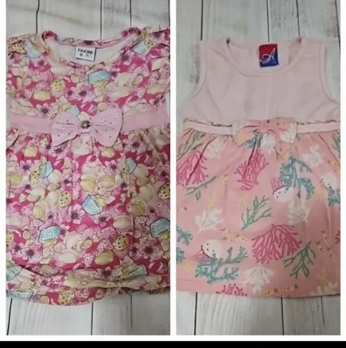 Vestido para bebês 9 a 12 meses