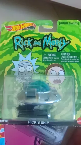 Hot Wheels Premium Rick's Ship - Rick And Morty (Novo / Lacrado)