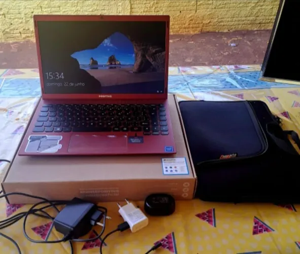 NOTEBOOK POSITIVO NOVO COM MOTA FISCAL 128MEGA