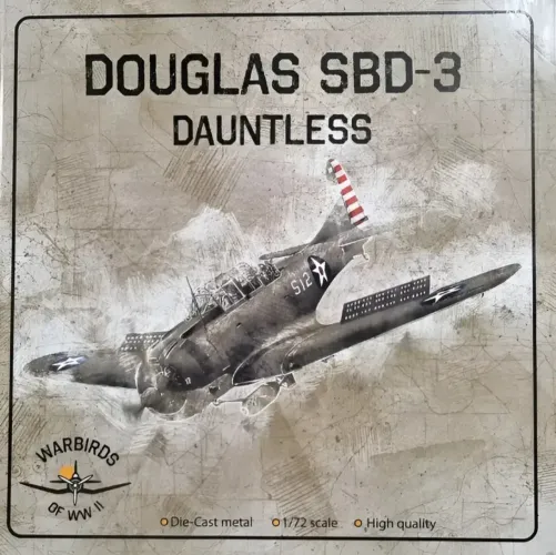 Avião Segunda Guerra Douglas Sbd-3 Dauntless 1:72