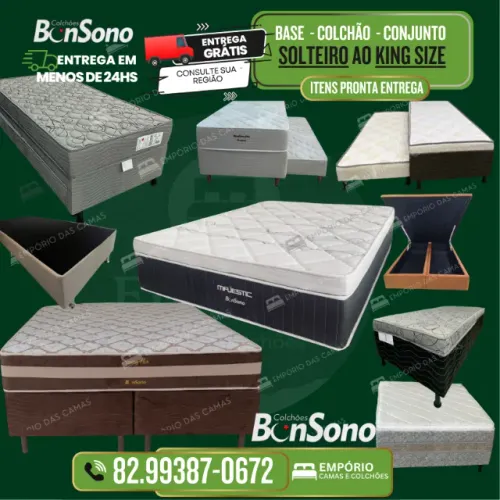 Cama casal queen solteiro king Bonsono base bau Unibox bicama colchão base cama auxiliar