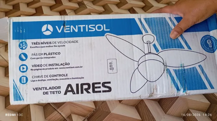 Ventilador Ventisol Aires