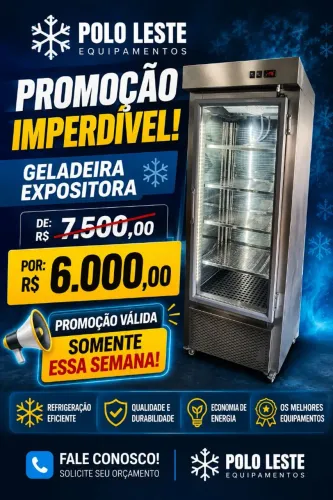 Geladeira expositora