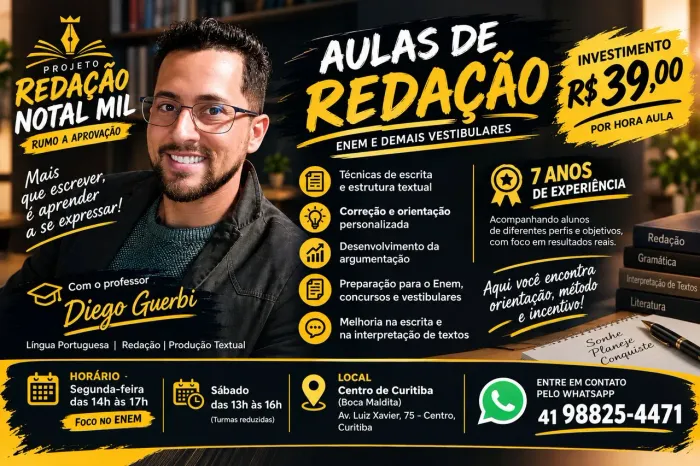 Aula de redação
