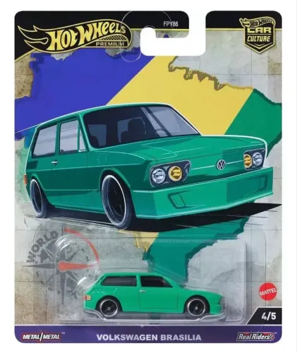 Hot Wheels Premium Brasília verde