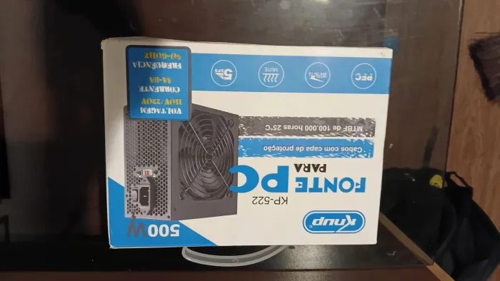Fonte 500w - 4 e 6 pinos