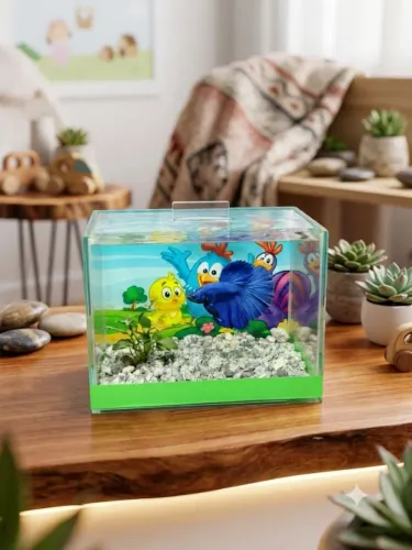 Aquário para peixe betta novo 2 temas restantes