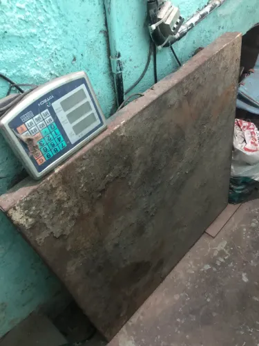 Balança comercial YDTECH 1000kg plataforma 1x1m