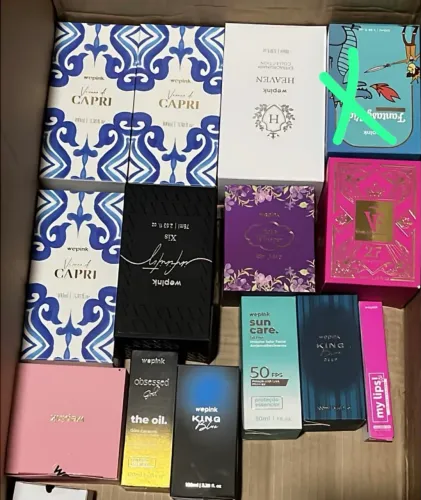 Perfumes infinity xis capri vf 27 heaven flora xisper kinger blue escolha o seu