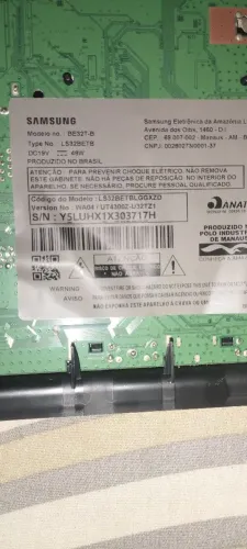 Placa principal tv Samsung BE32T-B