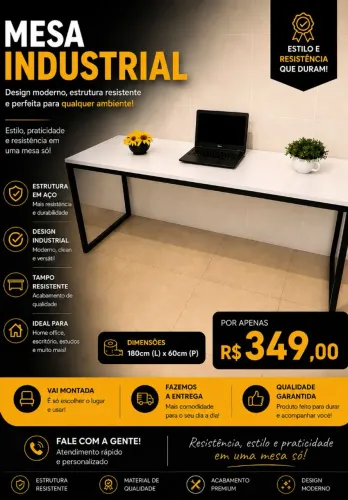 Mesa para escritório, gamer, escrivaninha
