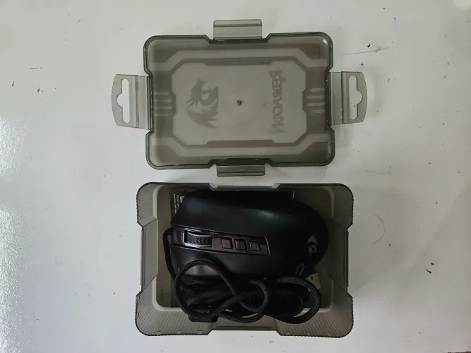Mouse Gamer Redragon Cobra Chroma RGB 10000 DPI 7 Botões Preto M71 V2 - Produto Novo