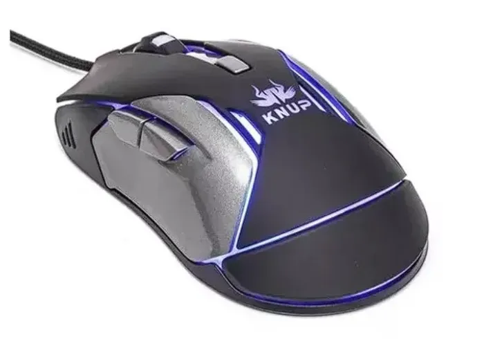 Mouse Gamer Knup KP-V34 3200 Dpi Óptico Usb 6 Botões