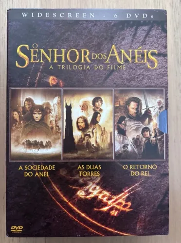 DVD SENHOR DOS ANÉIS
