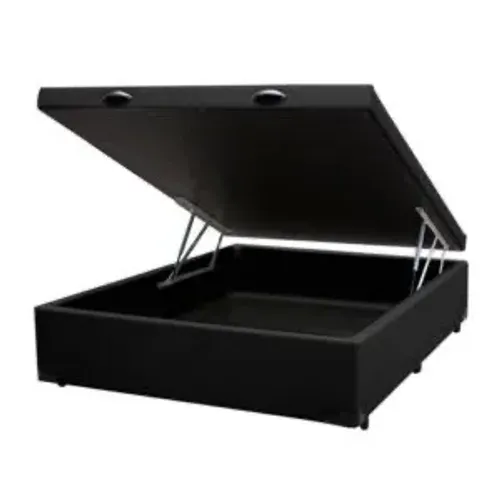 Base Box Baú Casal Corino Ou Suede