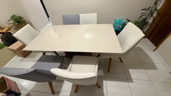 Mesa de jantar 6 lugares