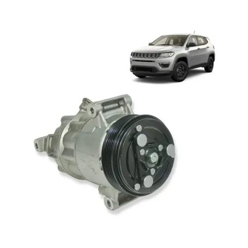 Compressor Ar Condicionado Jeep Compass Renegade Fiat Toro FastBack 1.3 Turbo 2022 a 2024