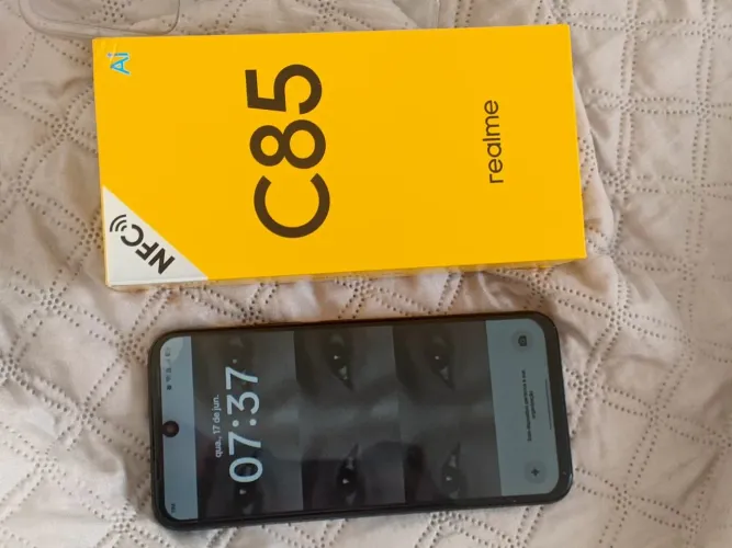 Realme c85 seminovo aceito propostas