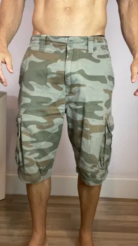 Bermuda Quiksilver Cargo Camuflada ESCURA Peça Gringa
