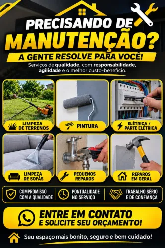 FAZEMOS MANUTENÇÃO