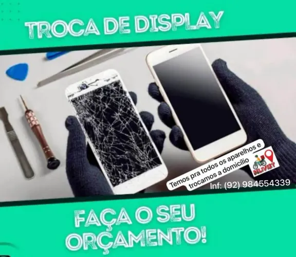 Troca de display em casa