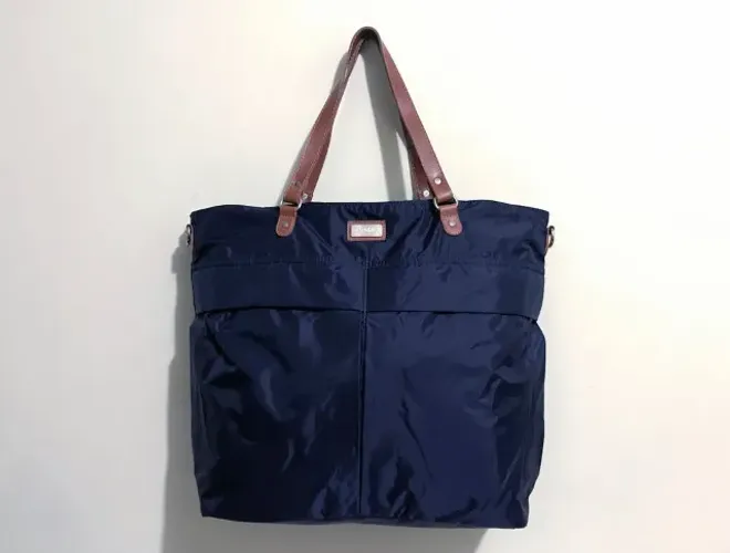 Bolsa Visto nylon azul