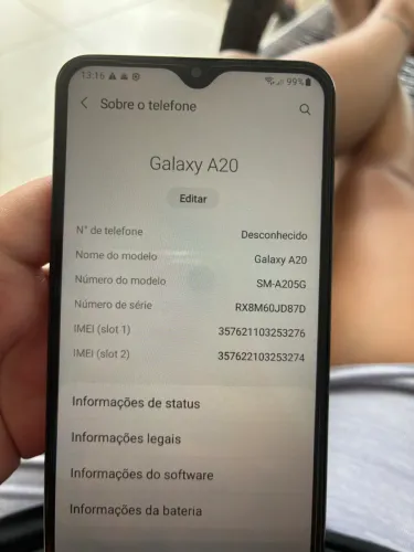 Celular A20