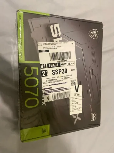 MSI RTX 5070 12gb ENTREGO EM SP