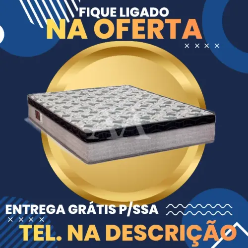 Colchão Casal D28 Reconflex Entrega Hoje Grátis para Salvador / Pague ao Receber