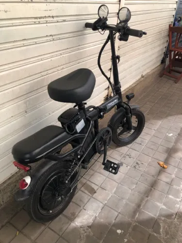 bicicleta elétrica tomate mbz-z6 dobrável