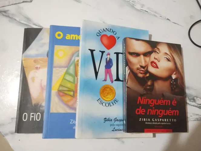 Livros Zíbia Gasparetto (kit com 4)