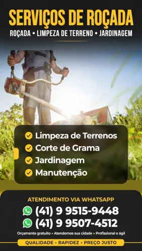 Serviços de jardinagem