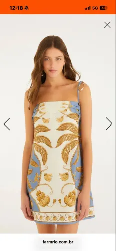 Vestido farm P nunca usado